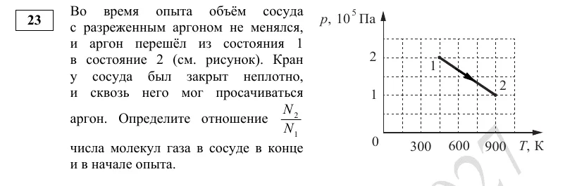 Задание 23 демоверсии ЕГЭ 2027 по физике