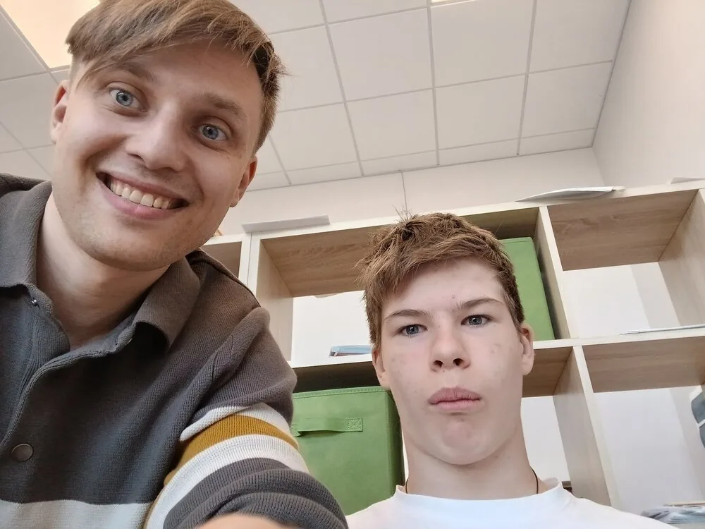 Евгений Должкевич с учеником